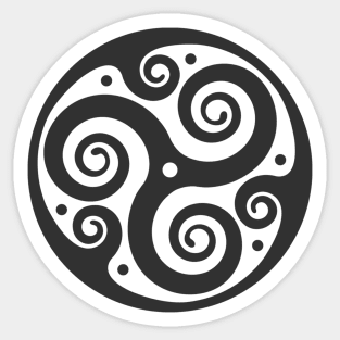 Celtic Circle - Grey Sticker